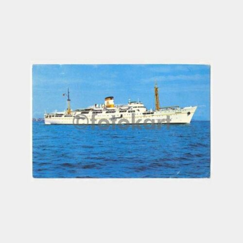 1972 İskenderun Gemisi Kartpostal