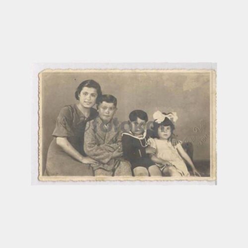 1930 Kadıköy Foto Venüs Aile Fotoğraf
