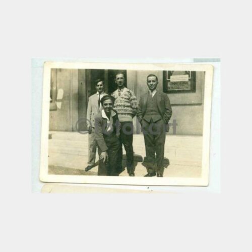 1935 Kadıköy Süreyya Sineması Önü Bay Fotoğraf