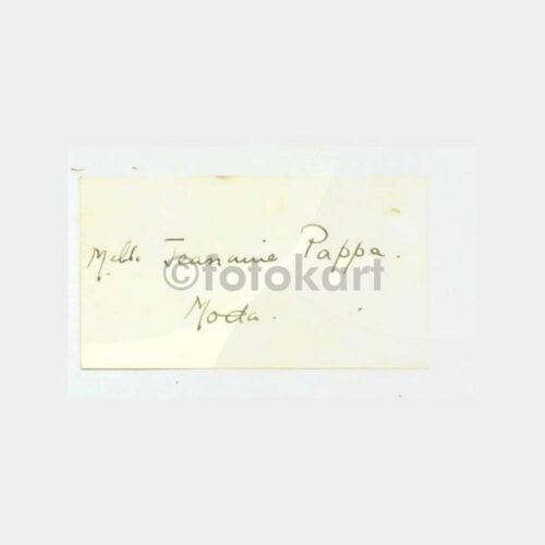 1945 Kadıköy Moda Whitall Ailesi Kartviziti - Görsel 2