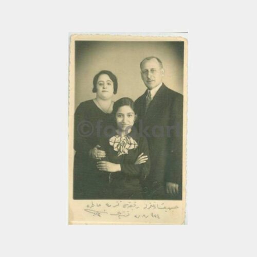 1934 Kadıköy Foto Venüs Aile Fotoğraf