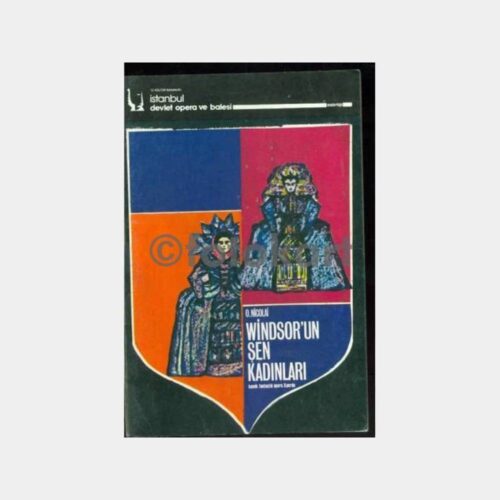 1991 İstanbul Opera ve Balesi Windsor Şen Kadın Program