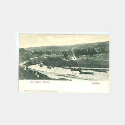 1910 Kağıthane Avrupa Tatlı Suları Kartpostal