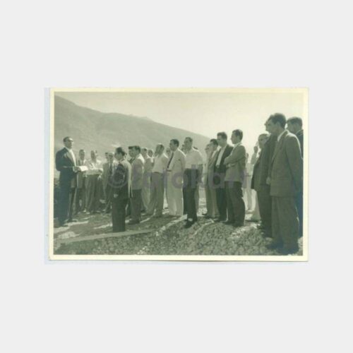 1940 Karabük Demir Çelik Müteahhitler Fotoğraf