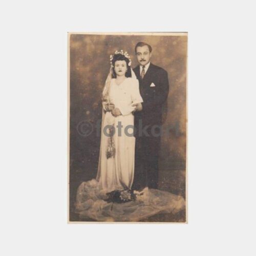 1950 Karabük Gelin Damat Fotoğraf