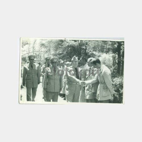 1955 Kayseri Askeri Dikimevi Ziyaret Fotoğraf