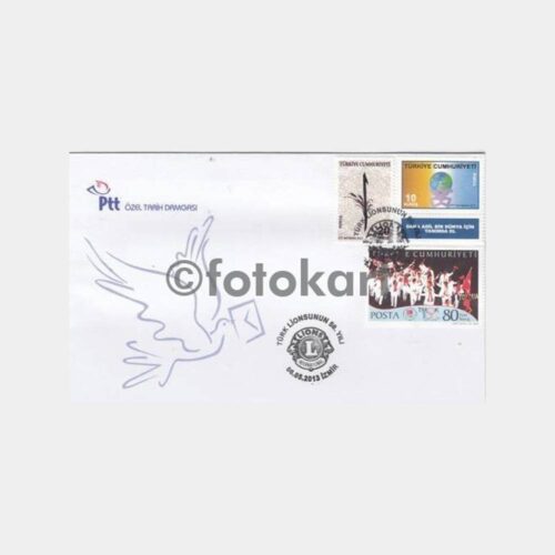 2013 Türk Lions 50. Yıl Konulu FDC