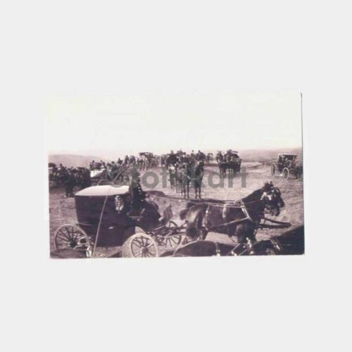 1901 Padişah Gezisi Eski Görünüşü Rep. Kartpostal