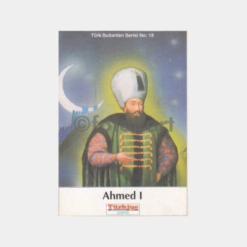 I. Ahmed Osmanlı Padişahı Kart Baskı