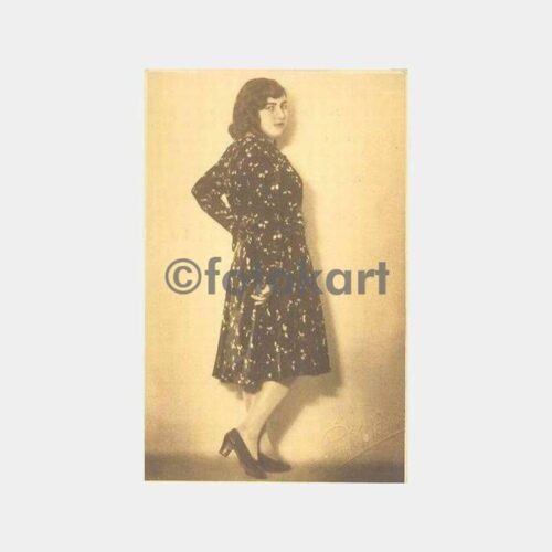1930 Pera Foto Weinberg Kadın Stüdyo Fotoğraf