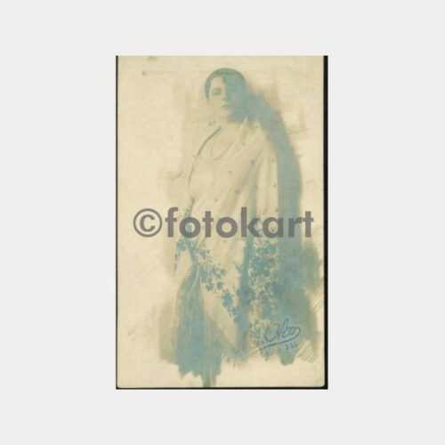 1930 Pera Photo M. Oko Kadın Stüdyo Fotoğraf