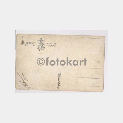 1913 Romanya Gemisi İstanbul'da Kartpostal - Görsel 2