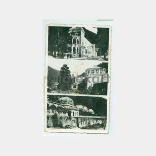 1943 Romanya Baile Herculane Görünüş Kartpostal