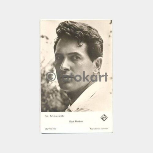 Rock Hudson Yabancı Sinema Sanatçısı Kartpostal