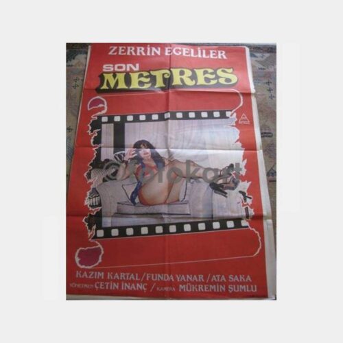 1978 Son Metres Zerrin Egeliler Sinema Afişi