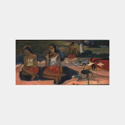 Paul Gauguin Tahitili Kadınlar Tablo Kartpostal
