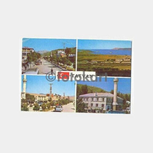 Tatvan Van Konulu 4 Görünüş Kartpostal