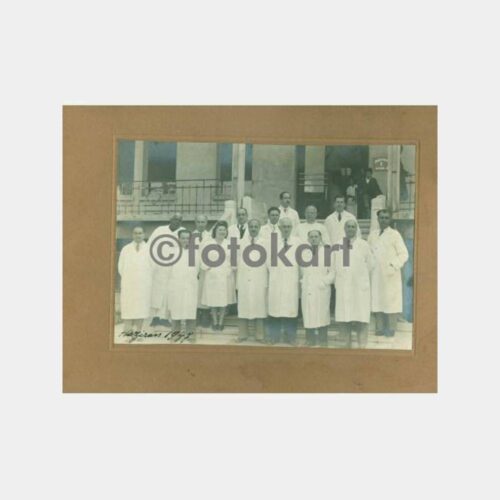 1947 Doktor Hemşire Grup Fotoğraf