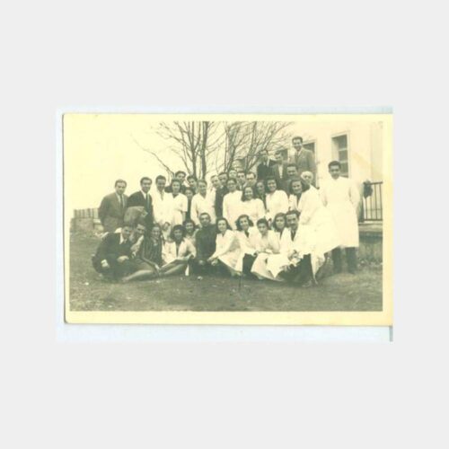 1940 Tıp Öğrenciler Doktor Hemşire Fotoğraf