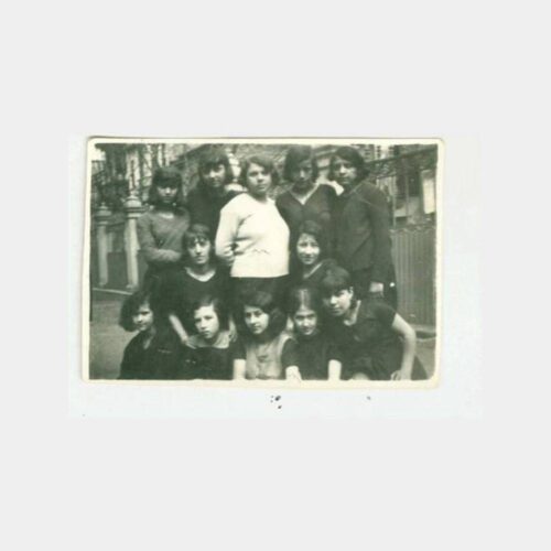 1933 Yüce Ülkü Lisesi Konulu 2 Adet Fotoğraf