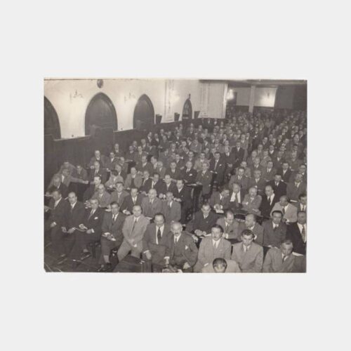 1961 Yassıada Mahkemesi Salonundan Belgesel Fotoğraf
