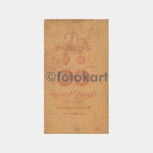 1880 Abdullah Biraderler Kız Çocuk Fotoğraf - Görsel 2
