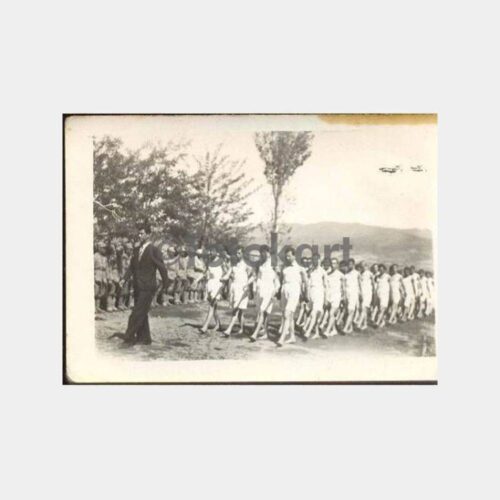 1944 Bolu Ortaokulu 19 Mayıs Töreni Fotoğrafı
