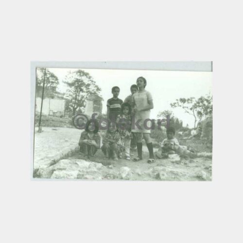 1968 Eyüp Ayvansaray Sur Çocukları Fotoğraf