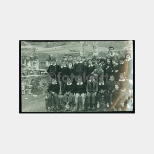 1968 Düzce İlkokul Grup Hatırası Fotoğraf