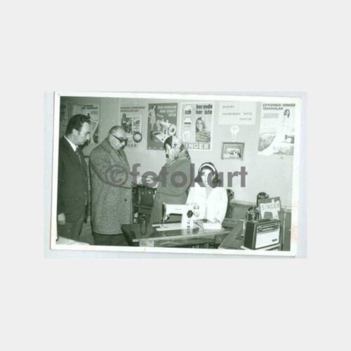 1973 Düzce Singer Dikiş Makinesi Kampanyası Fotoğraf