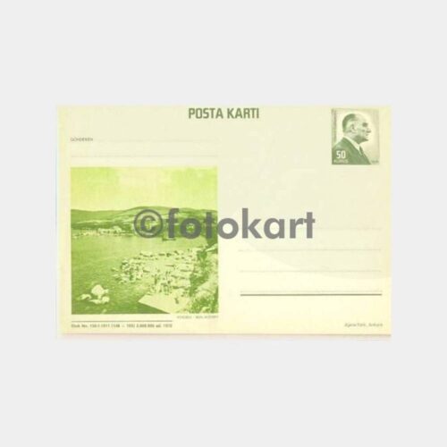 1972 Erdek-Balıkesir 50 Kr. Posta Kartı