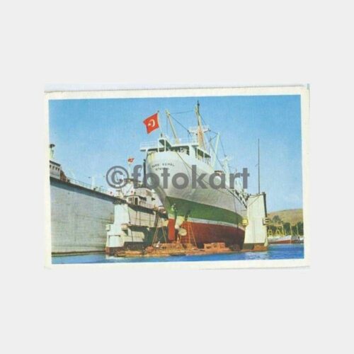 1970 Denizyolları Namık Kemal Şilep Gemi Kartı