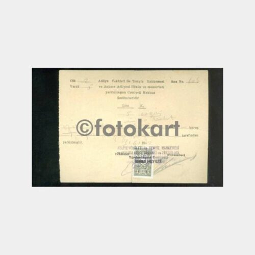 1942 Hukuk Temyiz Mah. Memur Cemiyet Makbuzu
