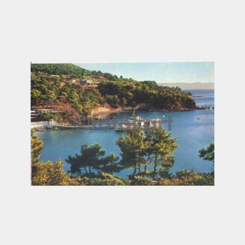 İstanbul Büyükada Yörükali ve Vapur Kartpostal