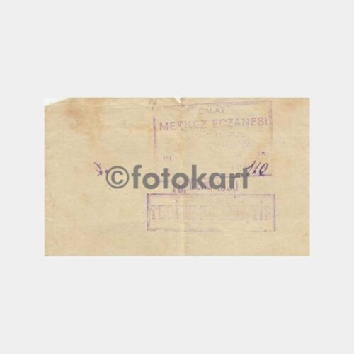 1930 Haseki Kadınlar Hastanesi Reçetesi - Görsel 2