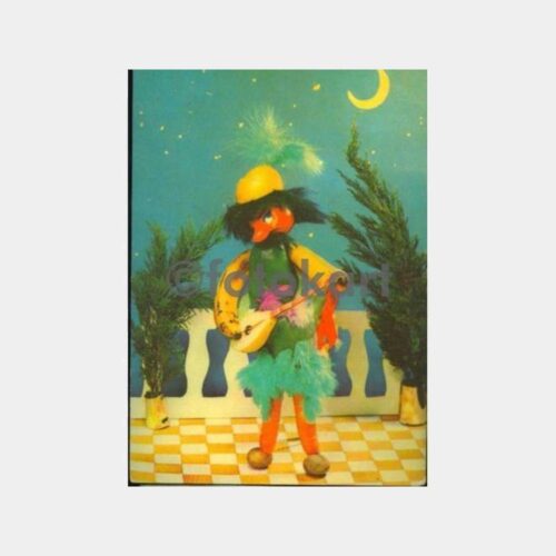 Meyve-Sebze Kahramanlar Kartpostal