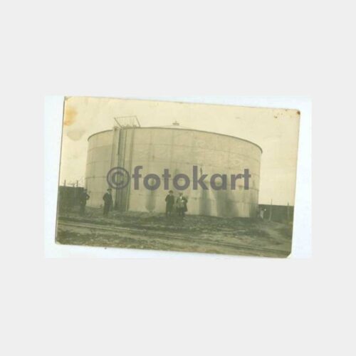 1926 Osmanlıca Yazılı Madeni Depo Fotoğraf