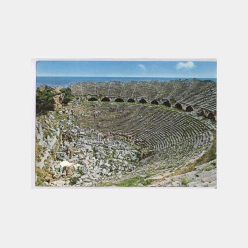 Antalya Side Tiyatrosu Görünüş Kartpostal