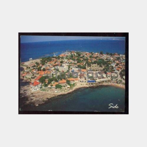 Antalya Side Havadan Görünüş Kartpostal
