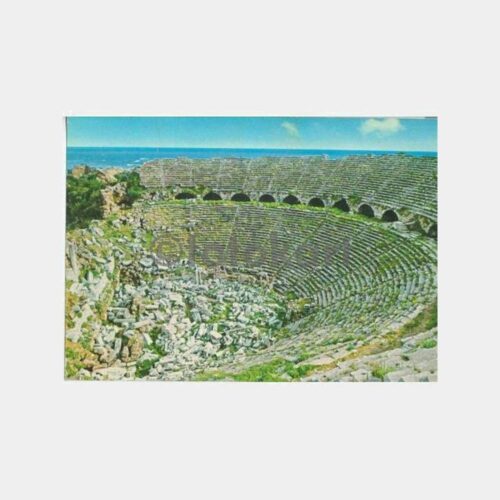 Antalya Side Tiyatrosu Görünüş Kartpostal