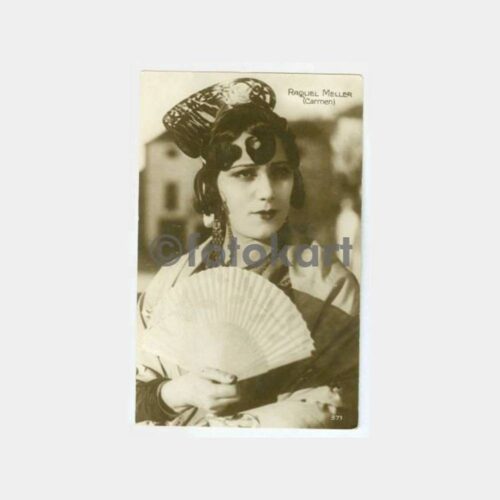 1940 Raquel Meller (Carmen) Sinema Sanatçı Kartpostal
