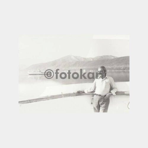 1977 Van Akdamar Gölü Görünüş 2 Adet Fotoğraf
