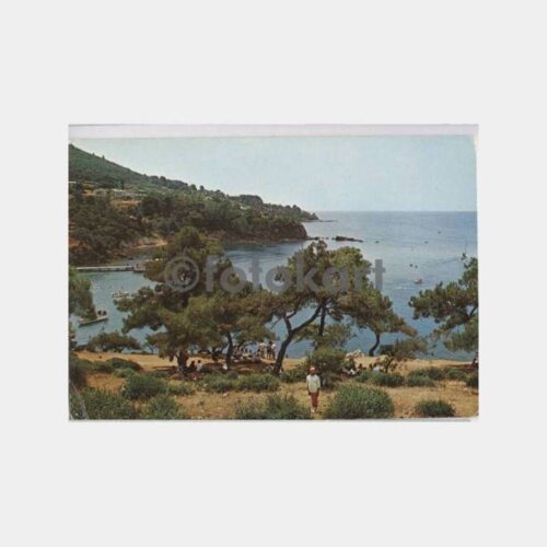Büyükada Yörükali Plajı Görünüş Kartpostal