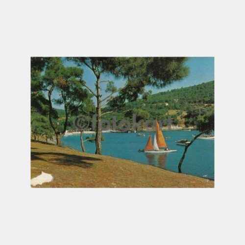 İstanbul Büyükada Yörükali Görünüş Kartpostal