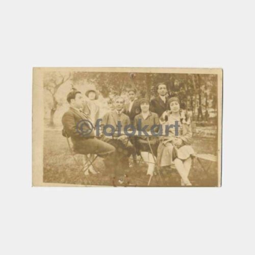1929 Mesire Yeri Grup Aile Fotoğrafı