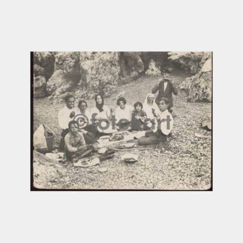 1927 Aile Piknik Mesire Görüntüsü Fotoğraf