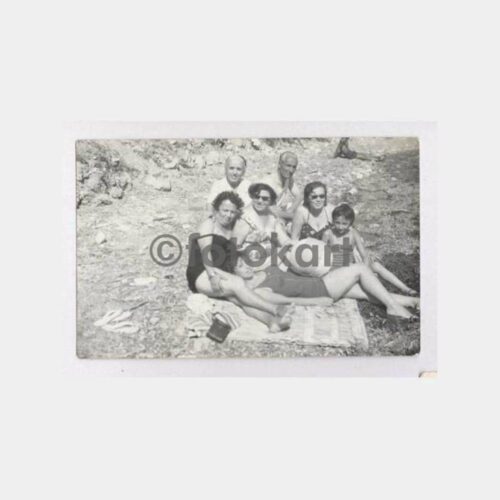 1970 Plaj ve Aile Konulu Fotoğraf