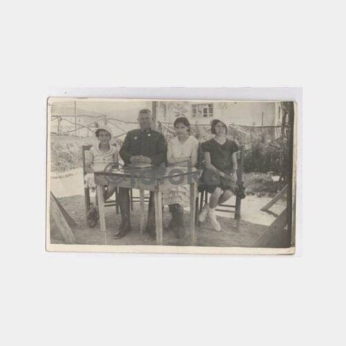 1931 Mesire Çay Bahçesi Aile Fotoğraf