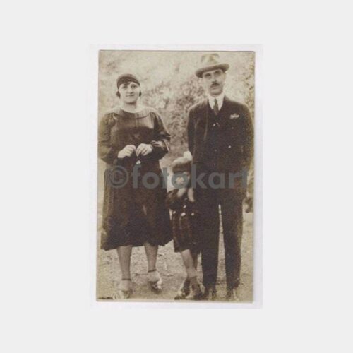 1925 Türk Aile Görünüş Fotoğraf