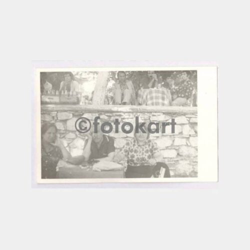 1975 Üsküdar Salacak Parkında Aile Fotoğraf